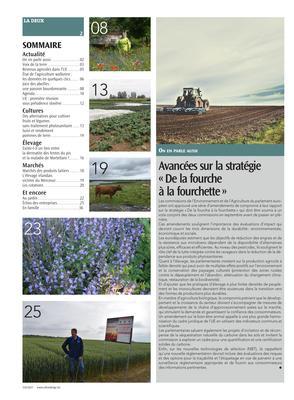 Avancées sur la stratégie «De la fourche à la fourchette» Avancées sur la stratégie «De la fourche à la fourchette»