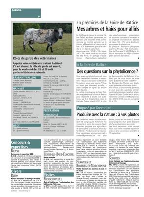 Des questions sur la phytolicence? Des questions sur la phytolicence?