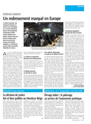 Élevage laitier: le pâturageau service de l’autonomie protéique Élevage laitier: le pâturageau service de l’autonomie protéique