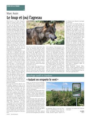 Le loup et (ou) l’agneau Le loup et (ou) l’agneau