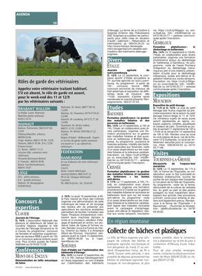 Rôles de garde des vétérinaires Rôles de garde des vétérinaires