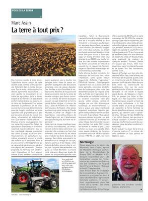 La terre à tout prix? La terre à tout prix?