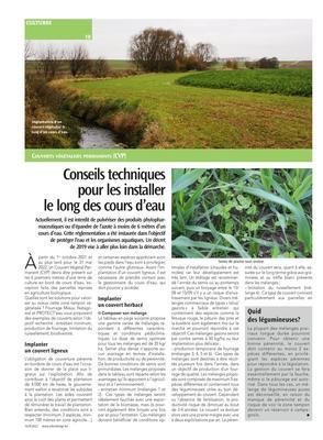 Conseils techniquespour les installerle long des cours d’eau