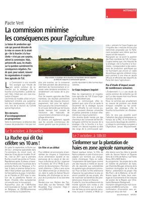 S’informer sur la plantation de haies en zone agricole namuroise S’informer sur la plantation de haies en zone agricole namuroise
