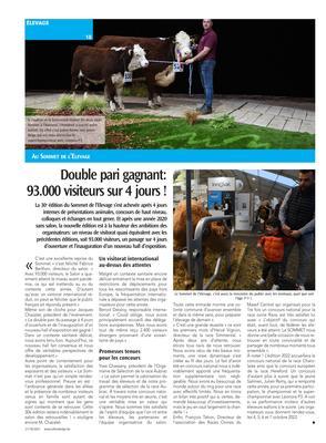 Double pari gagnant:93.000 visiteurs sur 4 jours ! Double pari gagnant:93.000 visiteurs sur 4 jours !