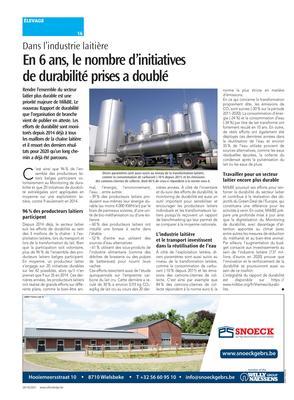En 6 ans, le nombre d’initiativesde durabilité prises a doublé En 6 ans, le nombre d’initiativesde durabilité prises a doublé