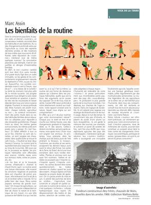 Les bienfaits de la routine Les bienfaits de la routine
