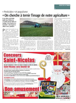 «On cherche à ternir l’image de notre agriculture» «On cherche à ternir l’image de notre agriculture»