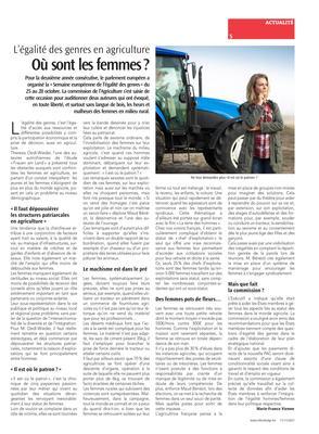 Où sont les femmes? Où sont les femmes?