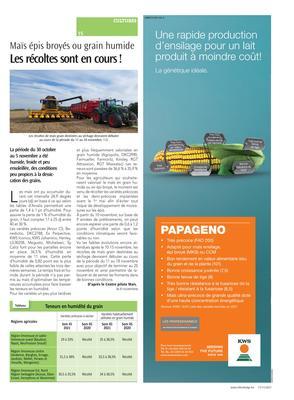 Les récoltes sont en cours!