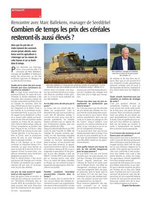 Combien de temps les prix des céréalesresteront-ils aussi élevés? Combien de temps les prix des céréalesresteront-ils aussi élevés?