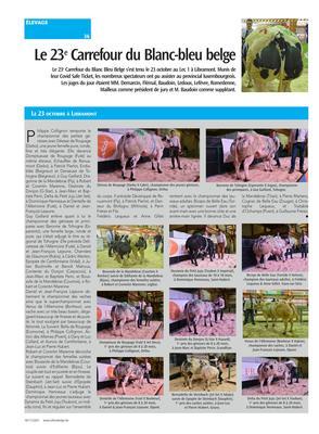 Le 23e Carrefour du Blanc-bleu belge