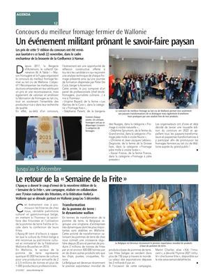 Un événement militant prônant le savoir-faire paysan Un événement militant prônant le savoir-faire paysan