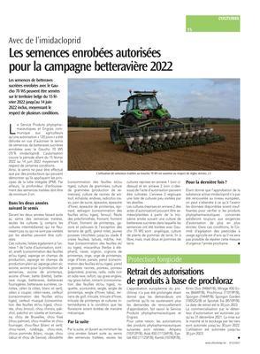 Retrait des autorisationsde produits à base de prochloraz Retrait des autorisationsde produits à base de prochloraz