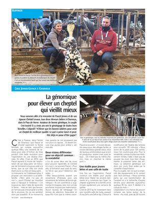 La génomiquepour élever un cheptelqui vieillit mieux La génomiquepour élever un cheptelqui vieillit mieux