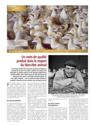 Un mets de qualitéproduit dans le respectdu bien-être animal Un mets de qualitéproduit dans le respectdu bien-être animal