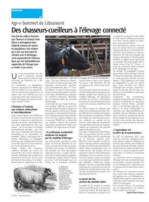 Des chasseurs-cueilleurs à l’élevage connecté Des chasseurs-cueilleurs à l’élevage connecté