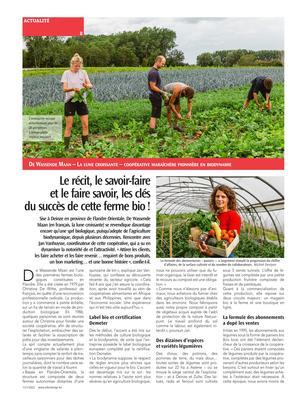 Le récit, le savoir-faireet le faire savoir, les clésdu succès de cette ferme bio! Le récit, le savoir-faireet le faire savoir, les clésdu succès de cette ferme bio!