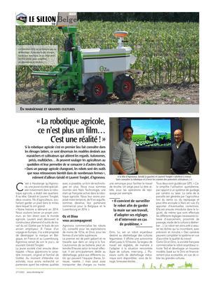 «La robotique agricole,ce n’est plus un film…C’est une réalité!»