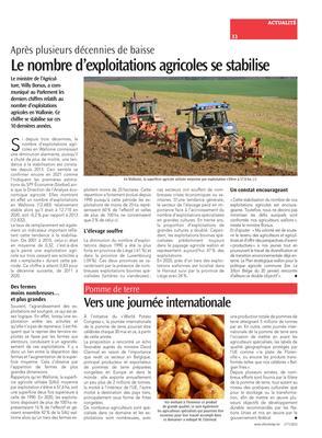 Vers une journée internationale Vers une journée internationale
