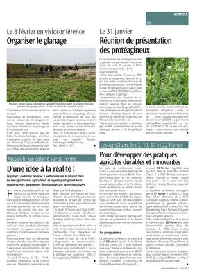 Réunion de présentationdes protéagineux Réunion de présentationdes protéagineux