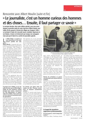 «Le journaliste, c’est un homme curieux des hommes et des choses… Ensuite, il faut partager ce savoir» «Le journaliste, c’est un homme curieux des hommes et des choses… Ensuite, il faut partager ce savoir»