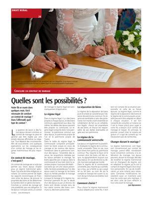 Quelles sont les possibilités? Quelles sont les possibilités?