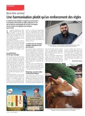 Une harmonisation plutôt qu’un renforcement des règles Une harmonisation plutôt qu’un renforcement des règles