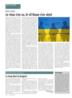 Le virus s’en va, le vil Russe s’en vient Le virus s’en va, le vil Russe s’en vient