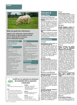Rôles de garde des vétérinaires Rôles de garde des vétérinaires