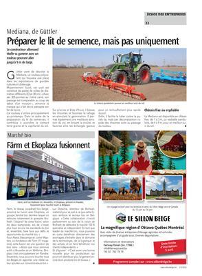 Färm et Ekoplaza fusionnent Färm et Ekoplaza fusionnent