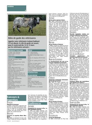Rôles de garde des vétérinaires Rôles de garde des vétérinaires