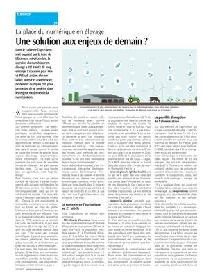 Une solution aux enjeux de demain? Une solution aux enjeux de demain?