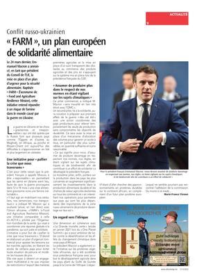 «FARM», un plan européende solidarité alimentaire «FARM», un plan européende solidarité alimentaire