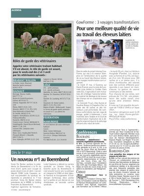 Rôles de garde des vétérinaires Rôles de garde des vétérinaires