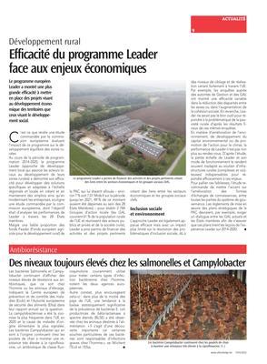 Des niveaux toujours élevés chez les salmonelles et Campylobacter Des niveaux toujours élevés chez les salmonelles et Campylobacter