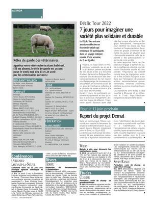 Rôles de garde des vétérinaires Rôles de garde des vétérinaires