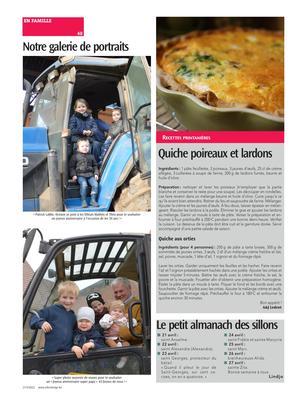 Quiche poireaux et lardons Quiche poireaux et lardons