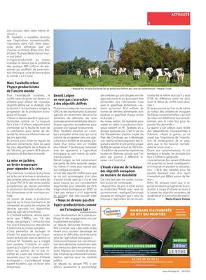 L’agriculture biologique menacée par un recul des ambitions du Pacte Vert L’agriculture biologique menacée par un recul des ambitions du Pacte Vert