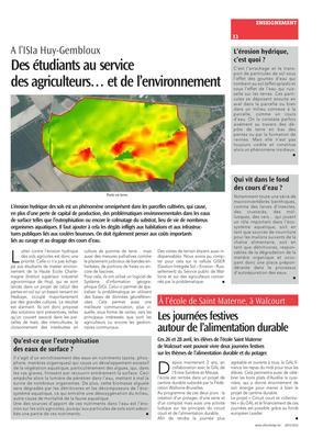 Les journées festives autour de l’alimentation durable Les journées festives autour de l’alimentation durable