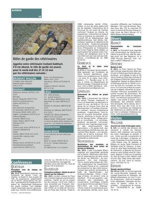 Rôles de garde des vétérinaires Rôles de garde des vétérinaires