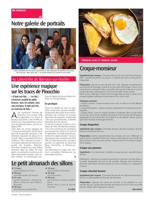 Une expérience magiquesur les traces de Pinocchio Une expérience magiquesur les traces de Pinocchio