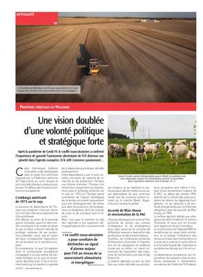 Une vision doubléed’une volonté politique et stratégique forte Une vision doubléed’une volonté politique et stratégique forte