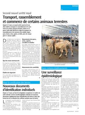 Une surveillance épidémiologique