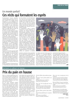 Prix du pain en hausse Prix du pain en hausse