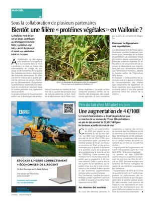 Une augmentation de 4€/100l Une augmentation de 4€/100l