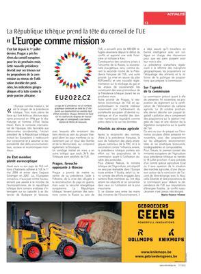«L’Europe comme mission» «L’Europe comme mission»