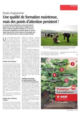 Une qualité de formation maintenue,mais des points d’attention persistent! Une qualité de formation maintenue,mais des points d’attention persistent!