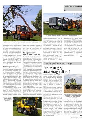 Des avantages,aussi en agriculture! Des avantages,aussi en agriculture!