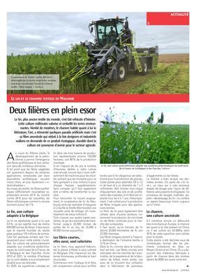 Deux filières en plein essor Deux filières en plein essor
